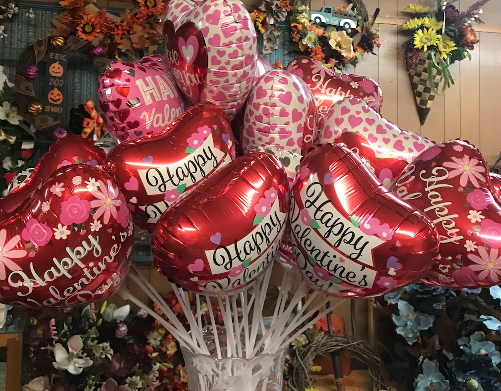 Valentine's Day Sticks Balloon